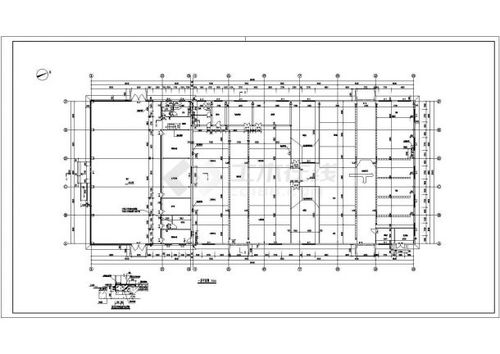 某地钢结构汽车展厅及维修车间建筑设计施工图