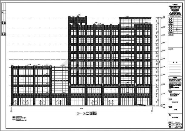该工程为某地9层框架结构酒店建筑设计施工图,总建筑面积为7503.